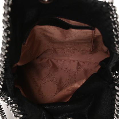 Stella McCartney Shaggy Deer Mini Falabella Tote Black 5 of 10