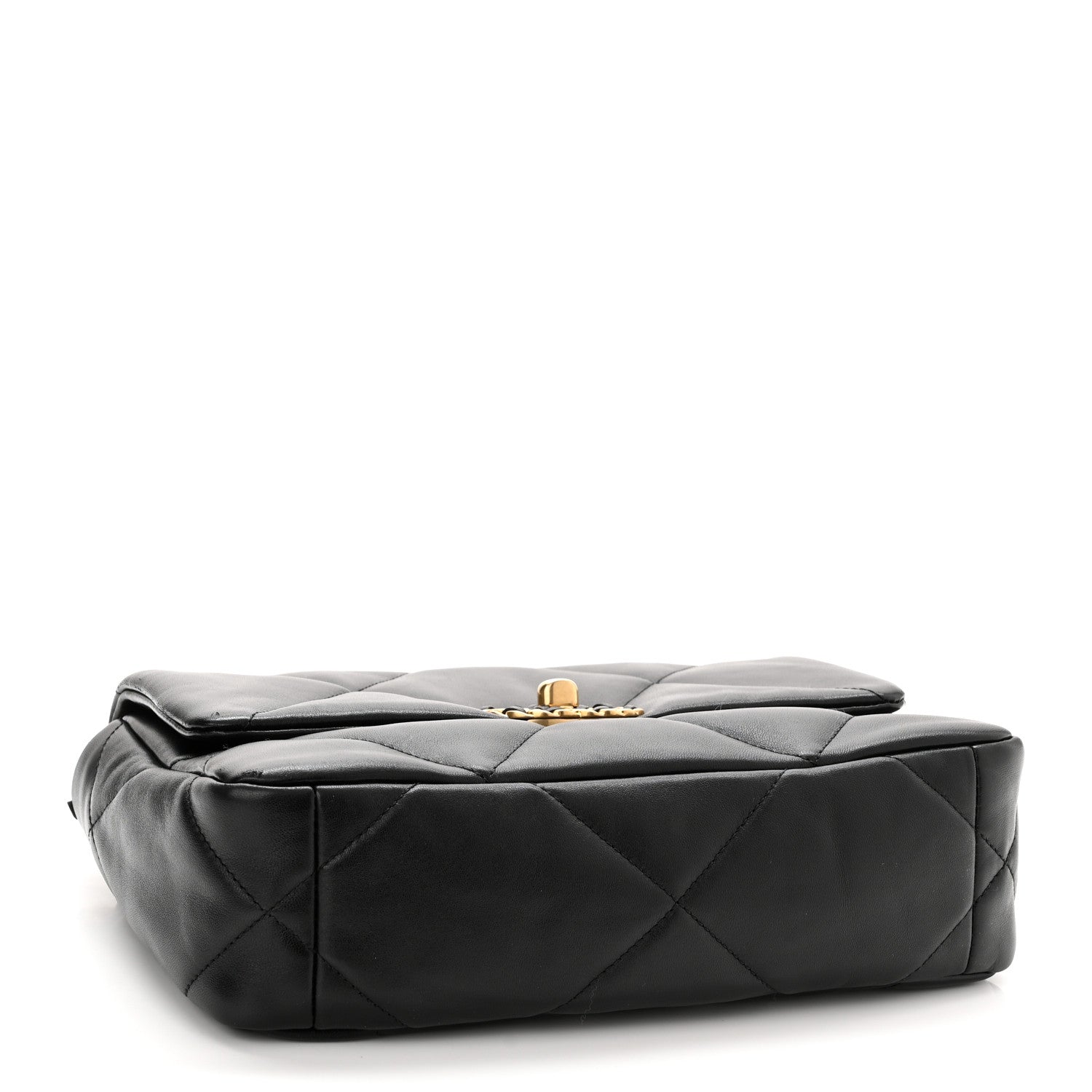 Chanel Lambskin Quilted Medium Chanel 19 Flap Black 4 of 10