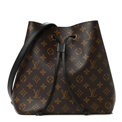 Louis Vuitton Monogram Neonoe MM Black 1 of 11