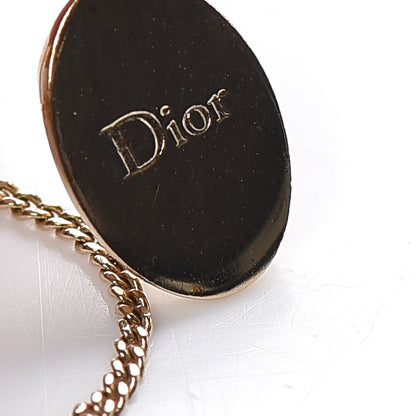 Christian Dior Pearl CD Logo Bracelet Gold 5 of 6