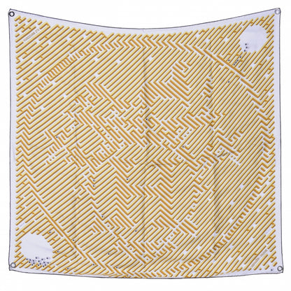 Hermes Silk Parcours D H Scarf 90 2 of 6