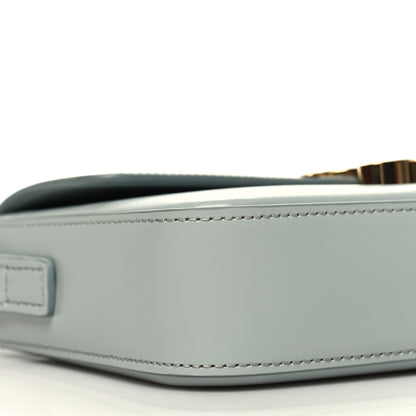 Celine Shiny Calfskin Triomphe Shoulder Bag Soft Blue 8 of 9