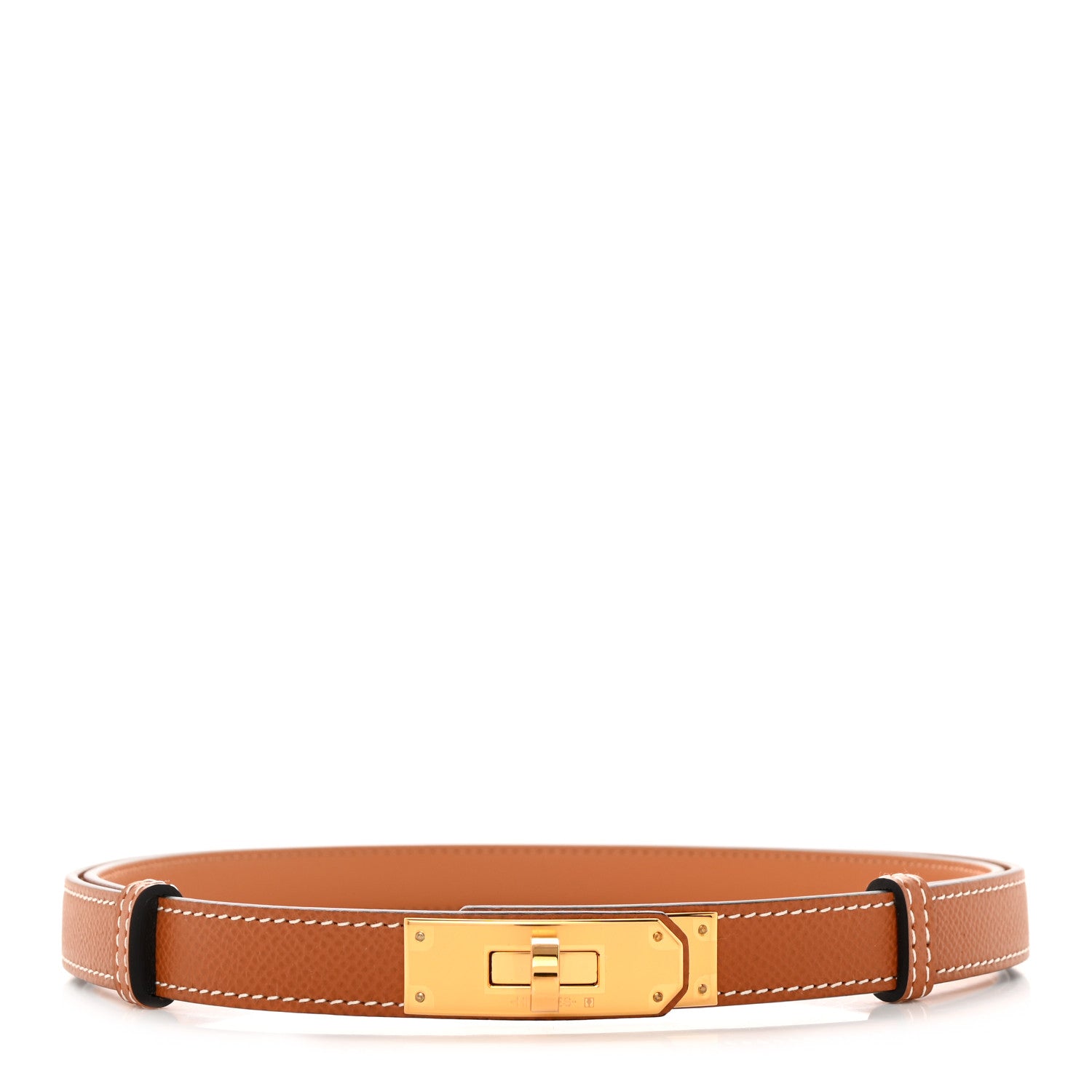 Hermes Epsom Kelly Belt Gold 1 of 5