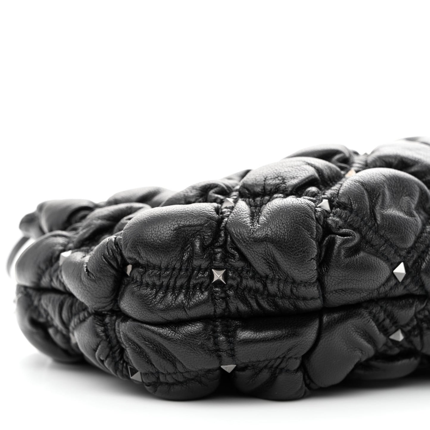 Nappa Spikeme Clutch Black