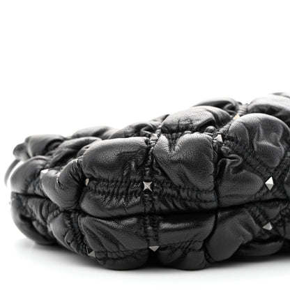 Valentino Garavani Nappa Spikeme Clutch Black 8 of 9