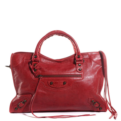 Balenciaga Chevre Classic Hardware City Rouge Vif 1 of 11