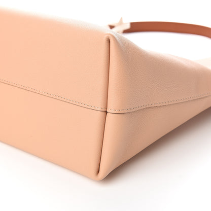 Louis Vuitton Calfskin Lockme Hobo Beige 7 of 8