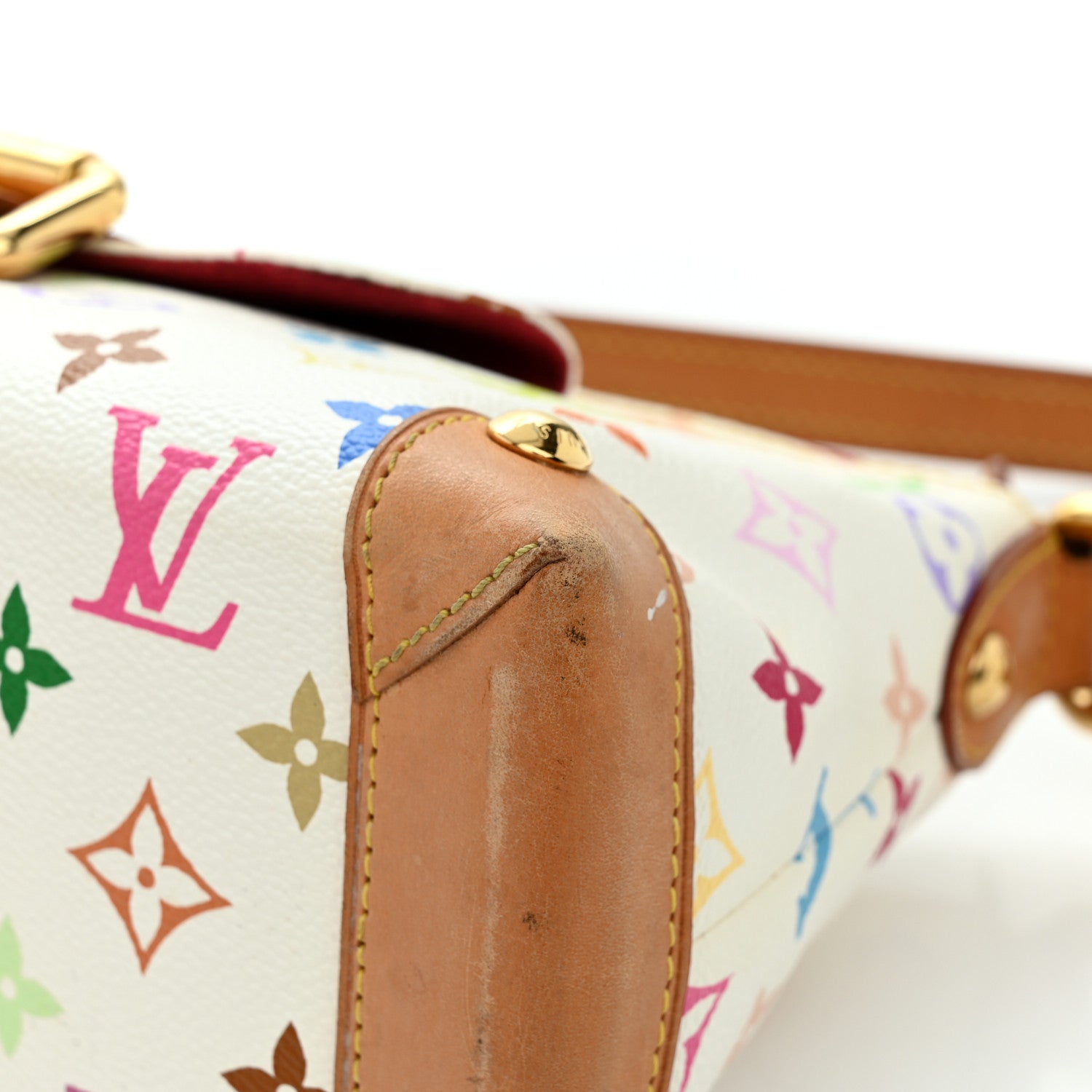 Louis Vuitton Monogram Multicolor Eliza White 10 of 15