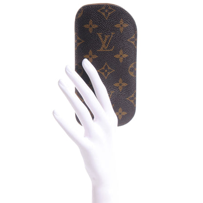 Louis Vuitton Monogram Etui Lunettes Plat Eyeglass Case 2 of 6