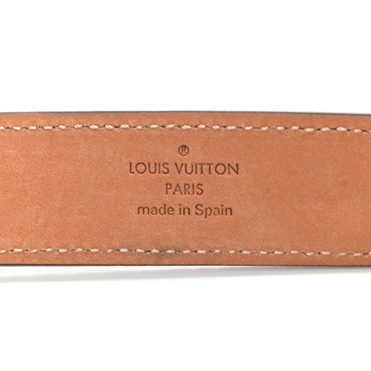 Louis Vuitton Damier Ebene Mini 25mm Belt 80 32 5 of 9