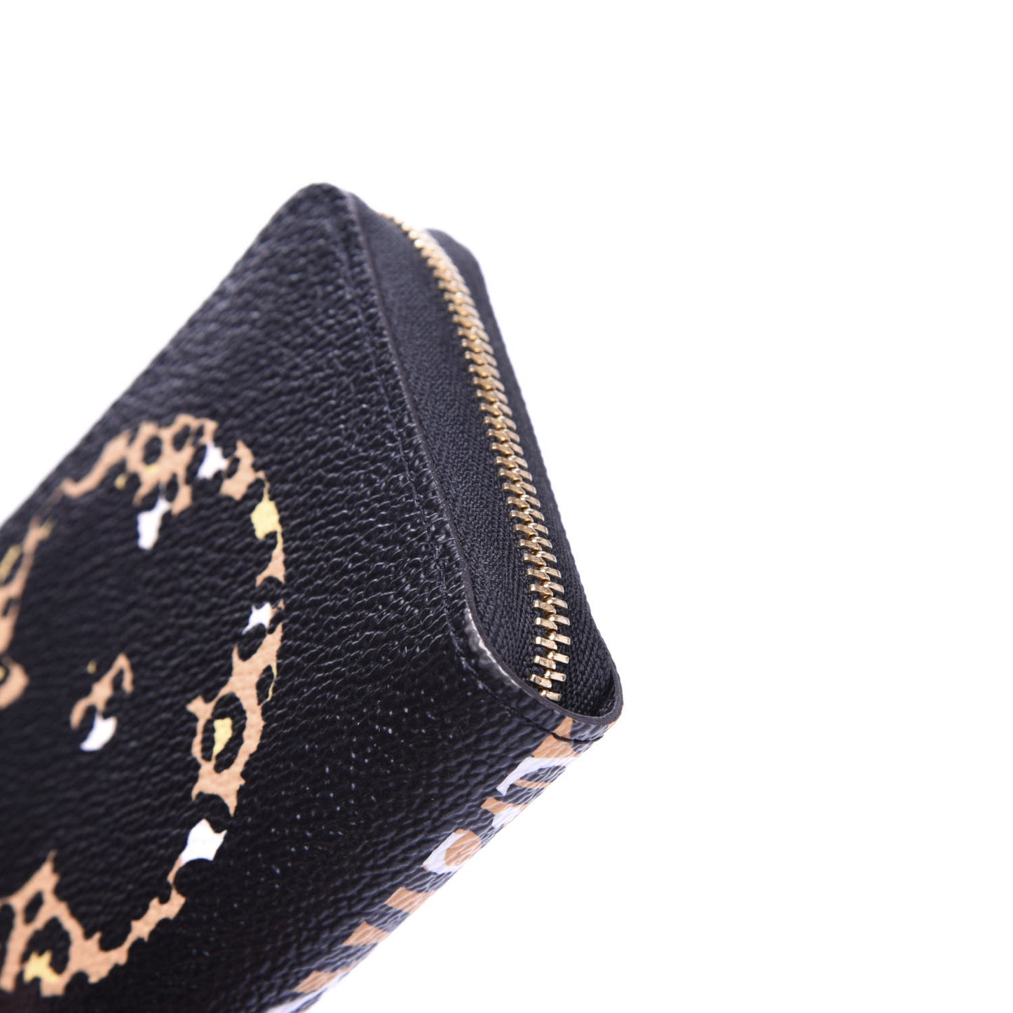 Monogram Giant Jungle Zippy Coin Purse Black