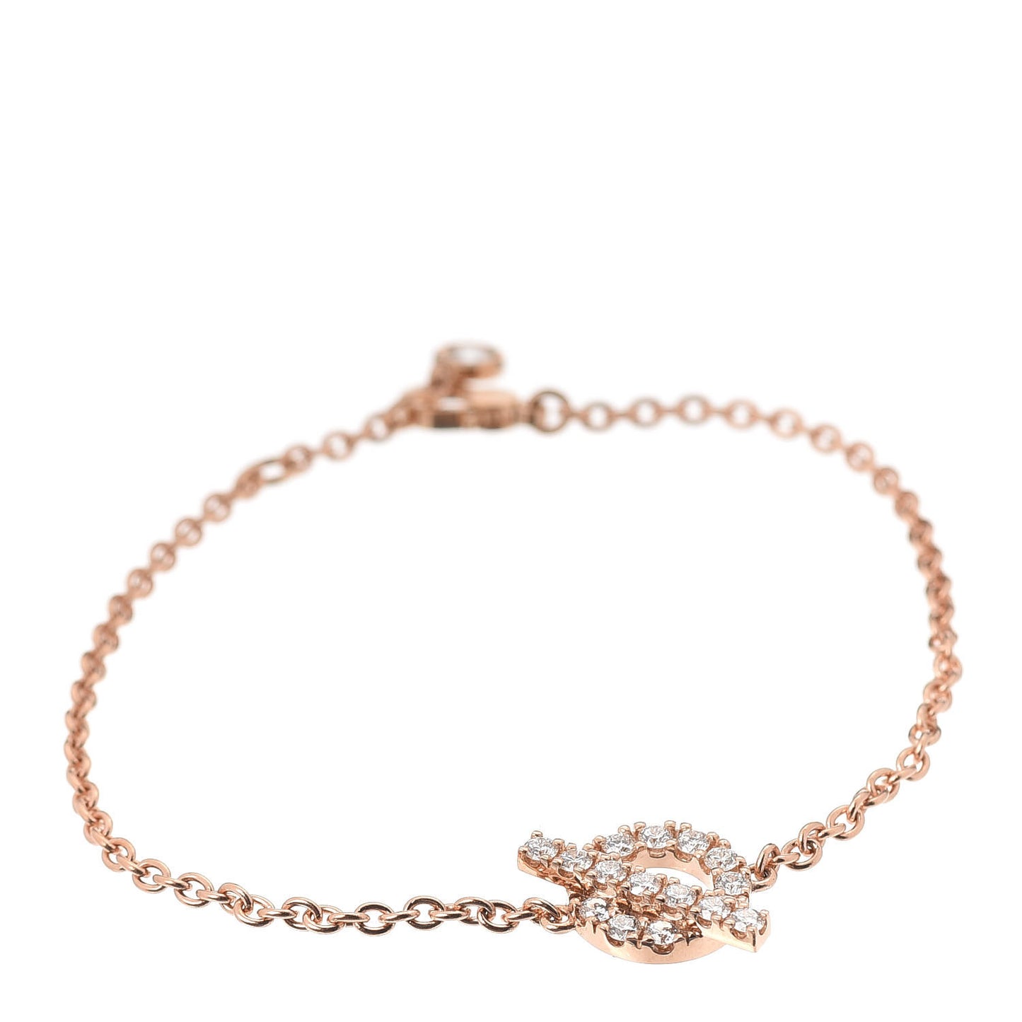 18K Rose Gold Diamond Finesse Bracelet ST