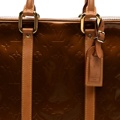 Louis Vuitton Vernis Vandam Briefcase Bronze 7 of 15