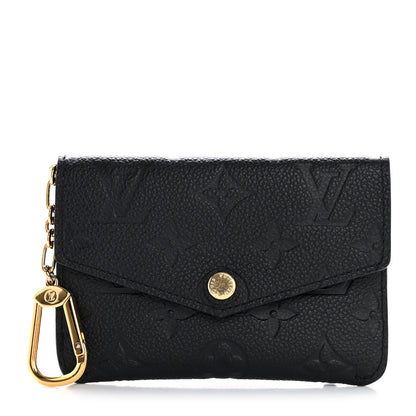 Louis Vuitton Empreinte Key Pouch Black 1 of 9