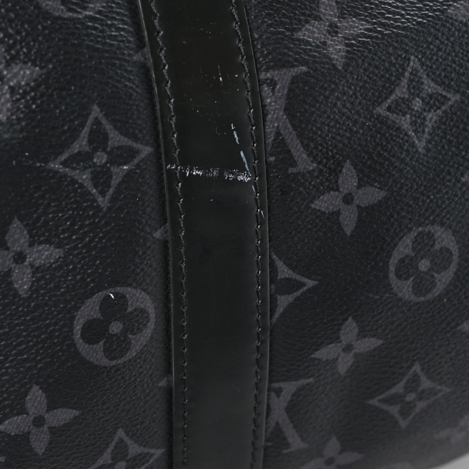 Louis Vuitton Monogram Eclipse Keepall Bandouliere 55 11 of 11