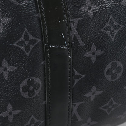 Louis Vuitton Monogram Eclipse Keepall Bandouliere 55 11 of 11