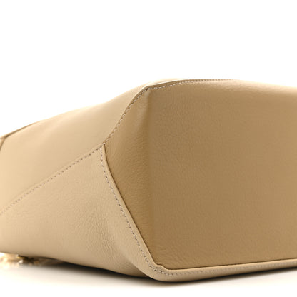 Loewe Calfskin Small Puzzle Edge Bag Angora Beige 9 of 12