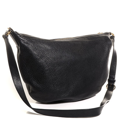 Gucci Pebbled Calfskin Medium Soho Hobo Black 3 of 7