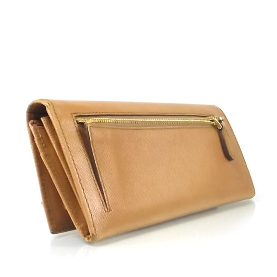 Prada Saffiano Continental Wallet 3 of 8