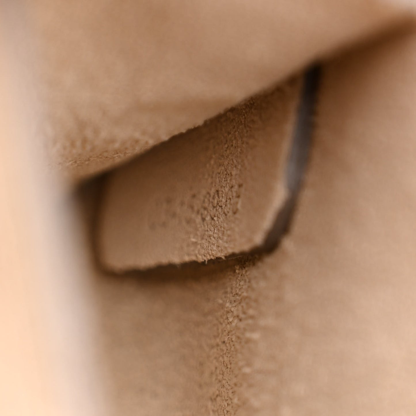 Suede Calfskin Small Faye Shoulder Bag Motty Grey