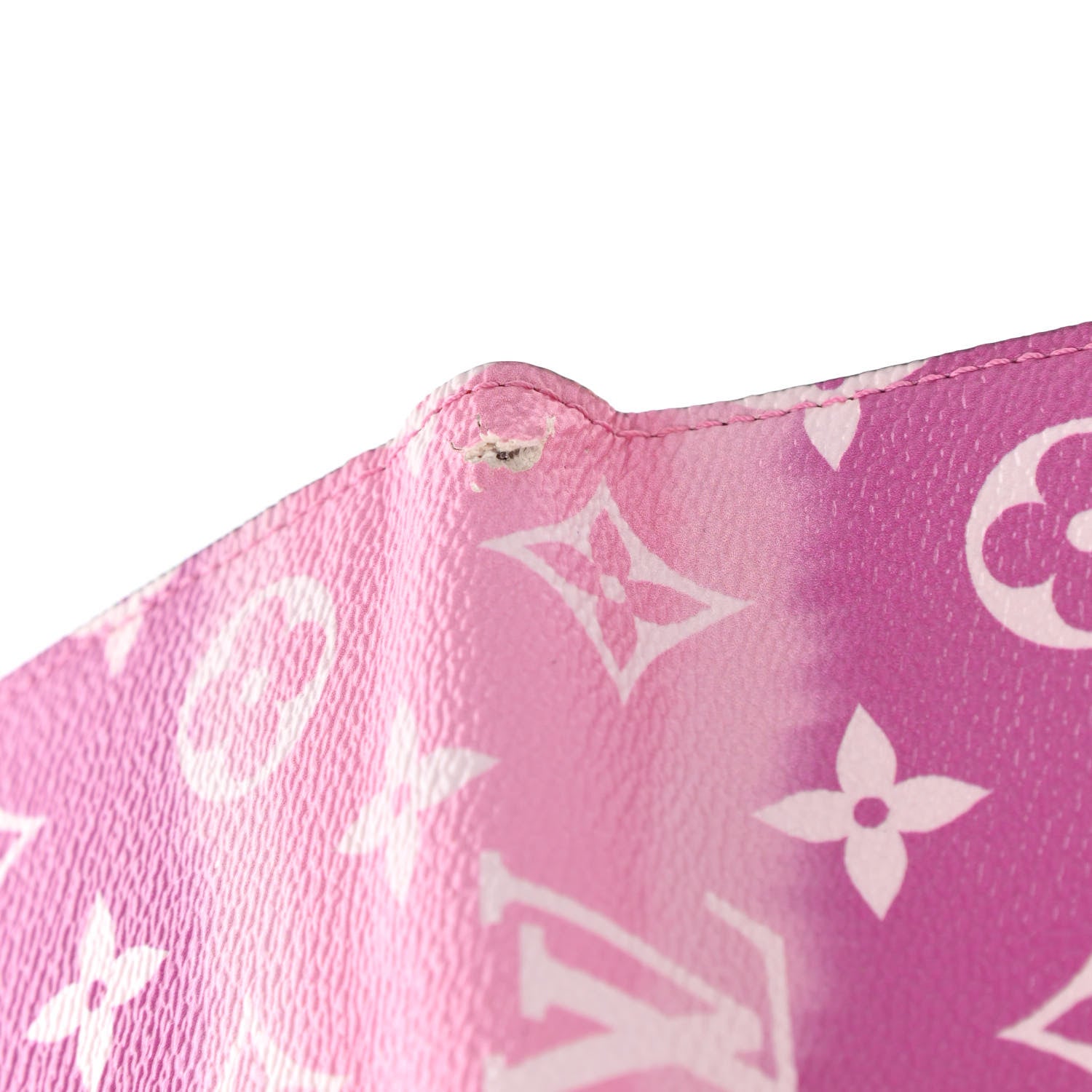 Louis Vuitton Monogram Escale Victorine Wallet Red 9 of 13