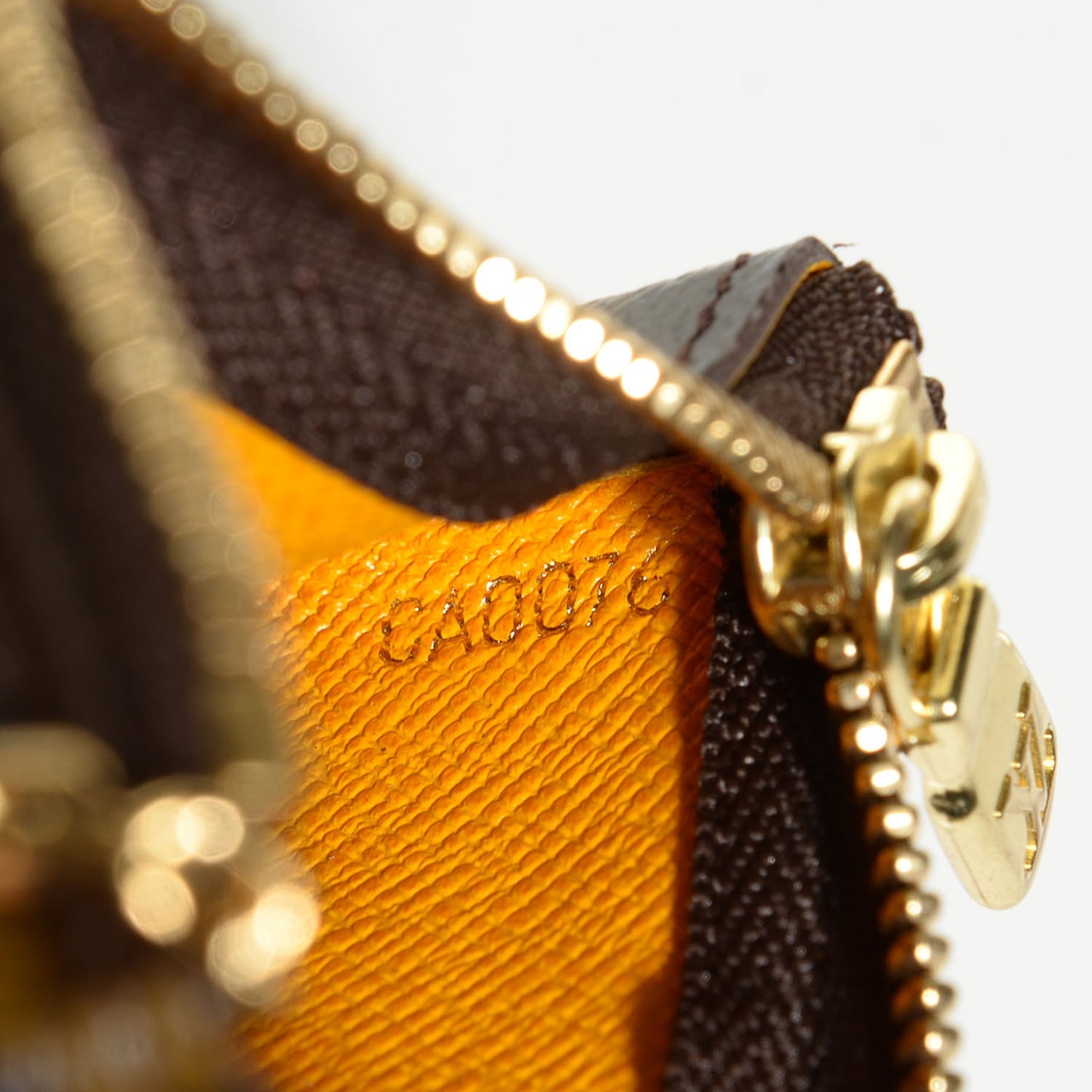 Monogram Groom Key Pouch