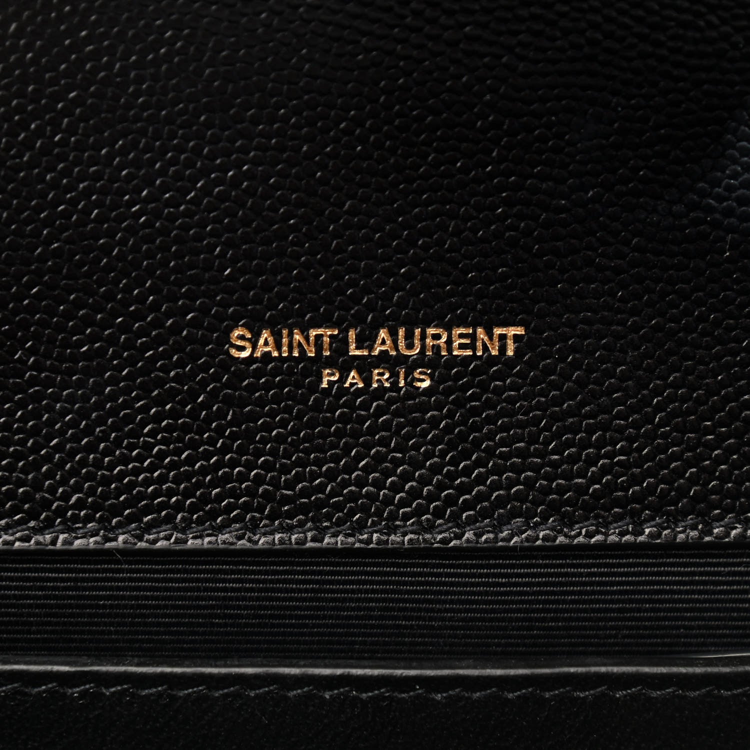 Saint Laurent Grain De Poudre Small Monogram Kate Satchel Black 5 of 7