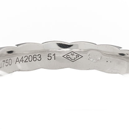 Chanel 18K White Gold Diamond Mini Coco Crush Ring 51 5.75 4 of 7