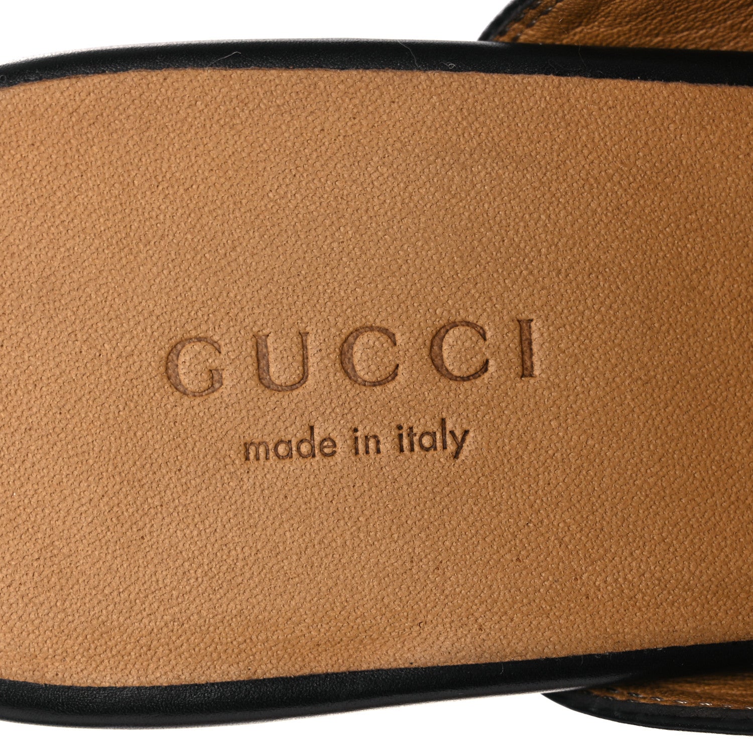 Gucci Calfskin Womens Princetown Slippers 37 Black 9 of 13