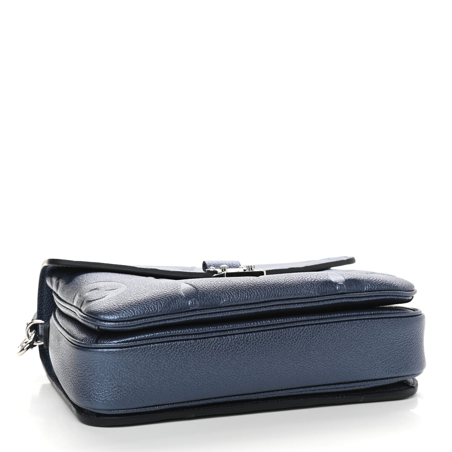 Metallic Empreinte Monogram Giant Pochette Metis Navy Nacre