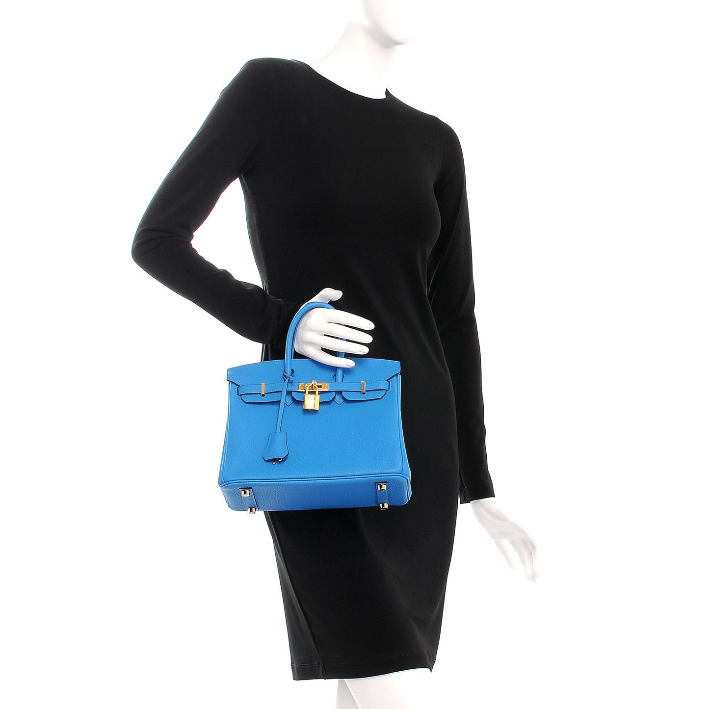Togo Birkin 25 Bleu Zanzibar