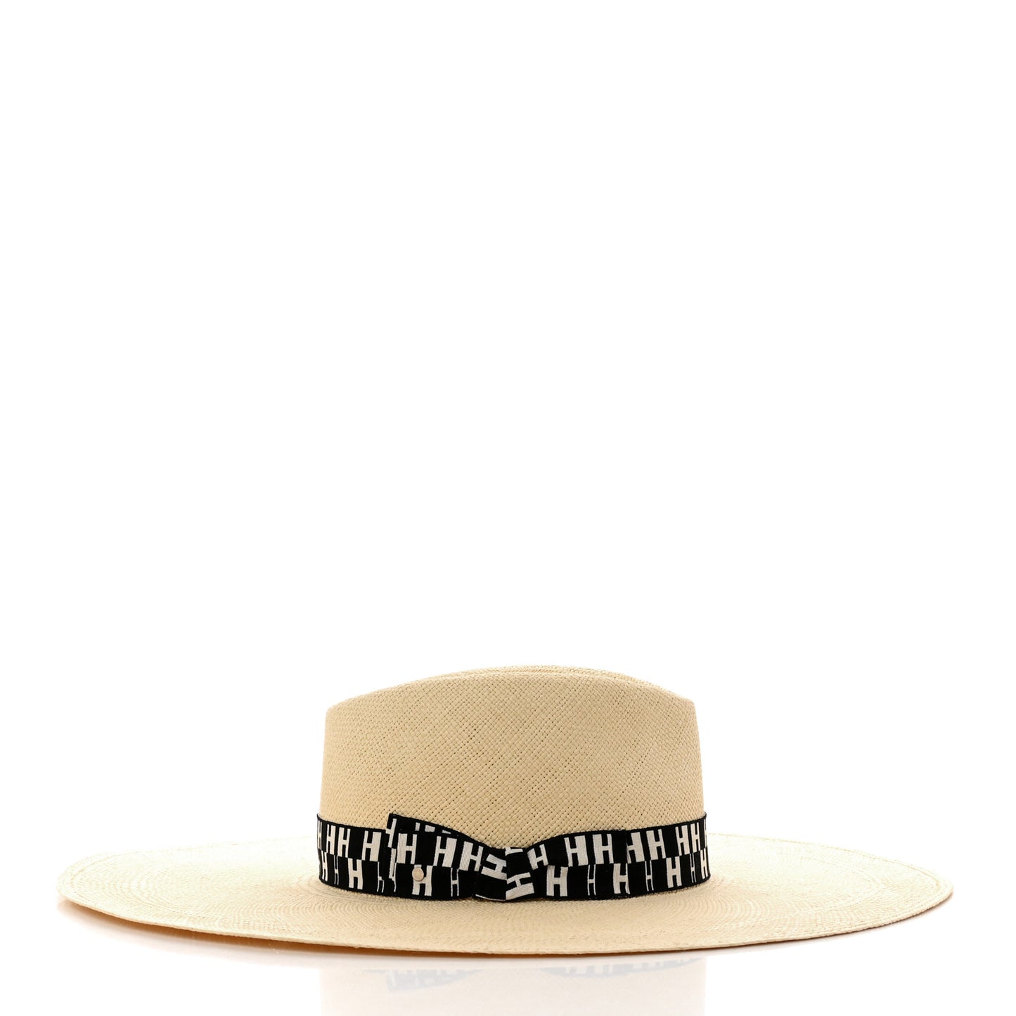 Straw Arizona Panama Brisa Hat 57 Naturel Ecru Black