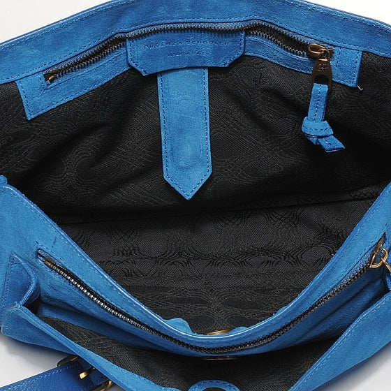 Proenza Schouler Suede PS1 Medium Satchel Light Peacock 6 of 6