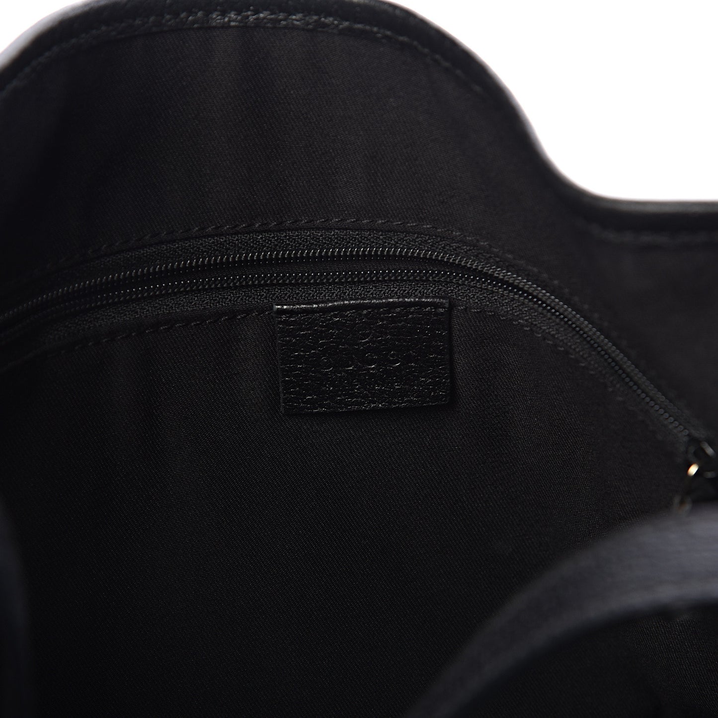 Monogram Medium Abbey Shoulder Bag Black