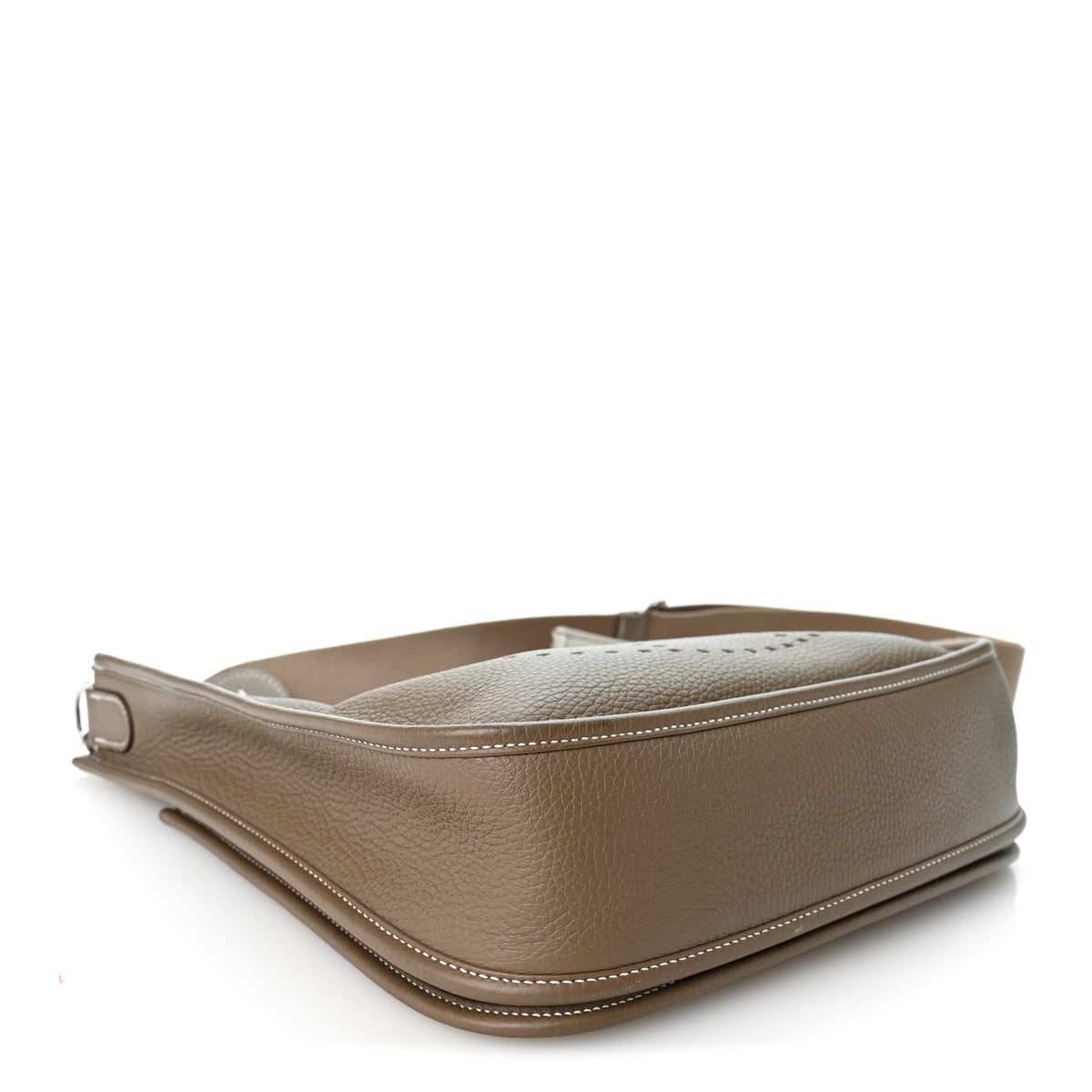 Hermes Taurillon Clemence Evelyne III PM Etoupe 4 of 11