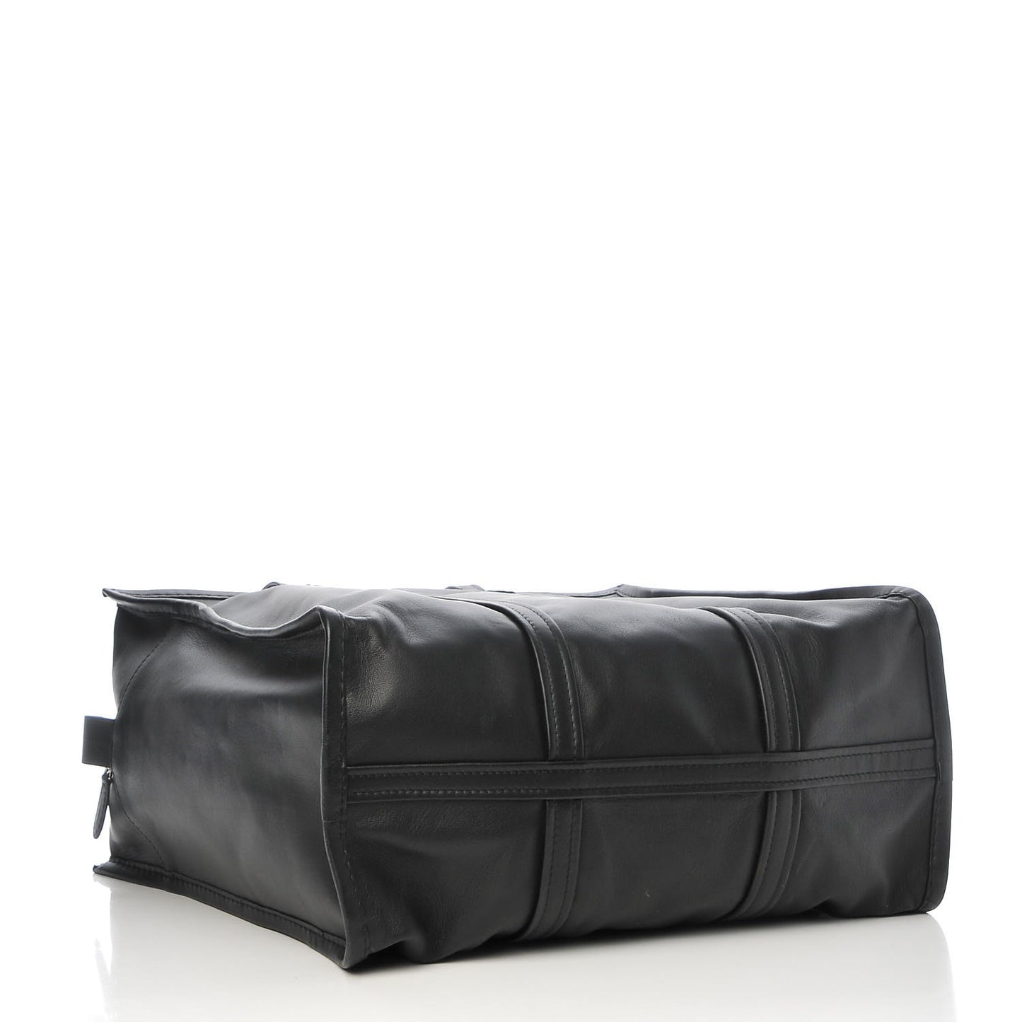 Agneau Medium Bazar Shopper Tote Black