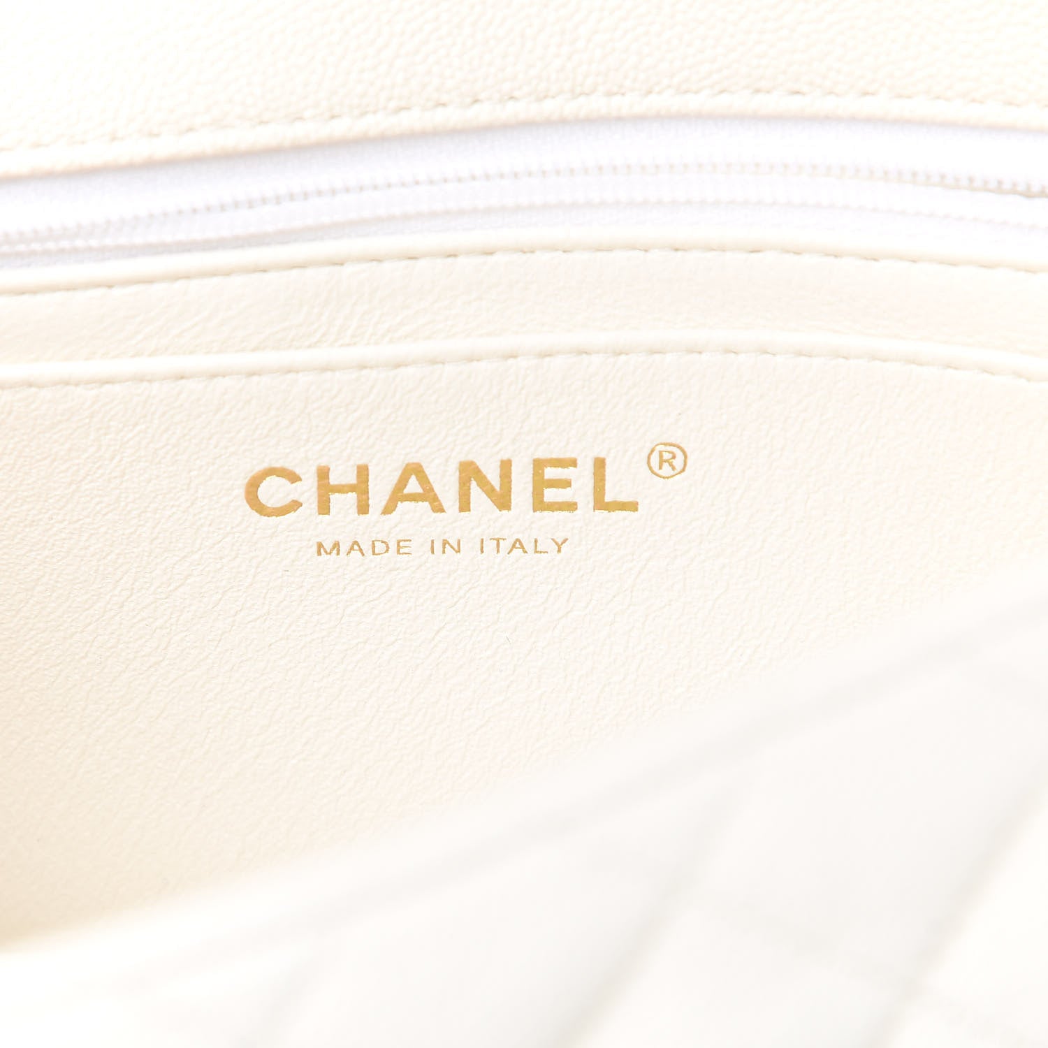 Chanel Caviar Quilted Mini Top Handle Rectangular Flap White 6 of 11