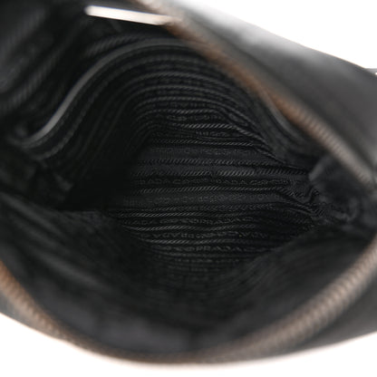Prada Tessuto Nylon Saffiano Crossbody Black 5 of 14