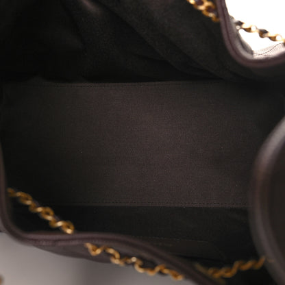 Chanel Caviar Quilted Small Chanel 25 Handbag Dark Brown 5 of 10
