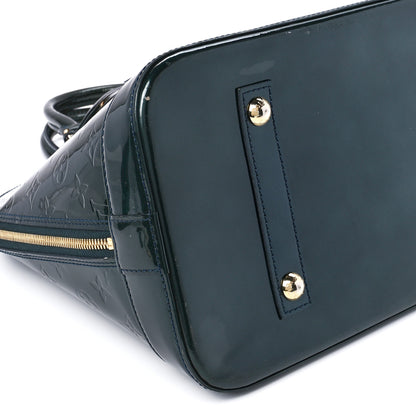 Louis Vuitton Vernis Alma GM Blue Nuit 10 of 12
