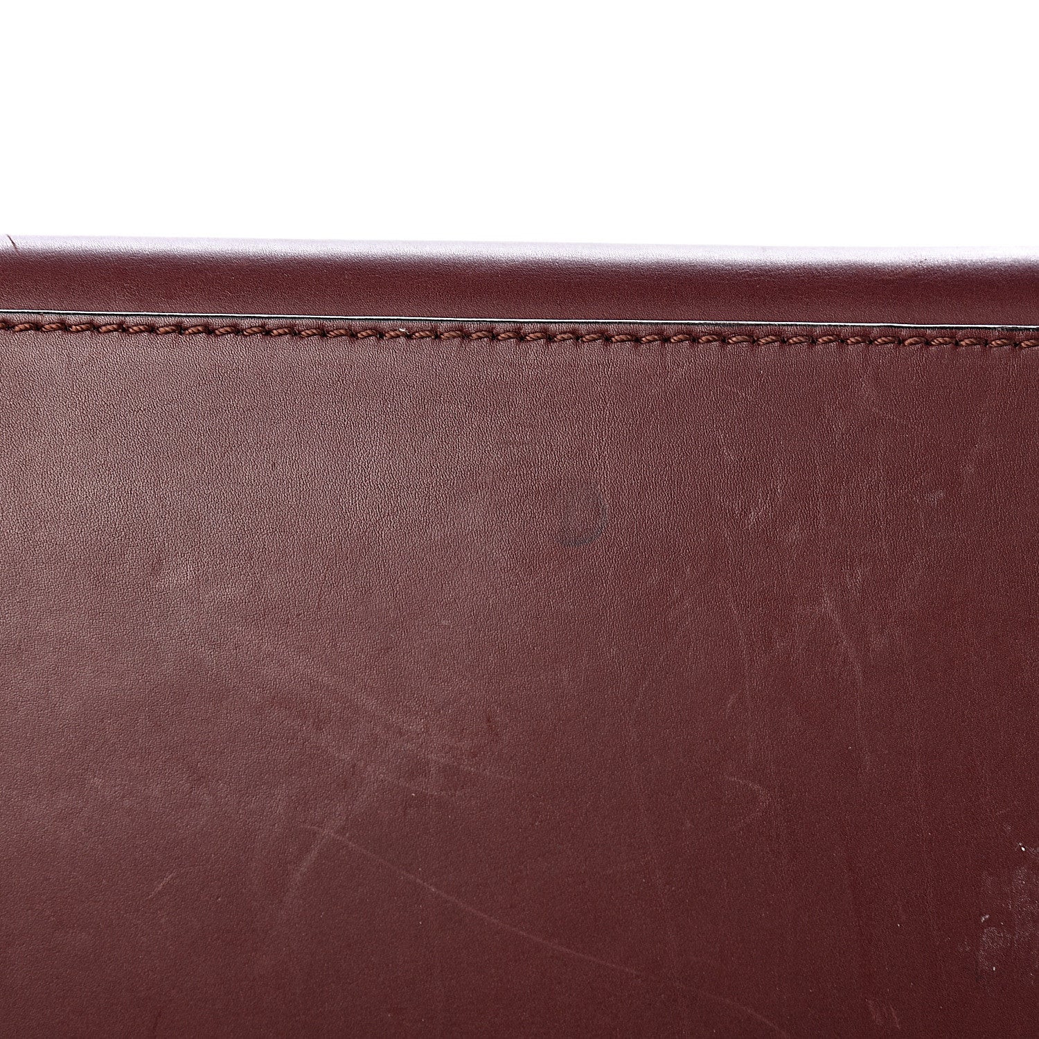 Celine Natural Calfskin Medium Phantom Luggage Burgundy 11 of 21