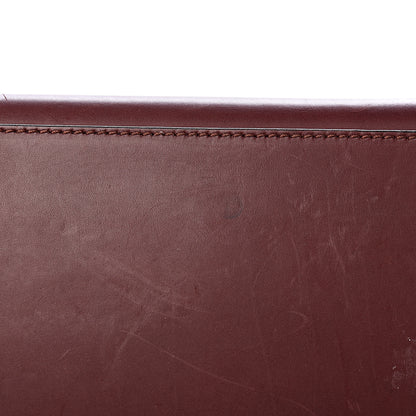 Celine Natural Calfskin Medium Phantom Luggage Burgundy 11 of 21