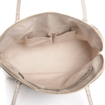 Gucci Guccissima Medium Bree Shoulder Bag Off White 5 of 7