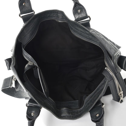 Balenciaga Agneau Giant 21 Silver Hardware Part Time Anthracite 6 of 9