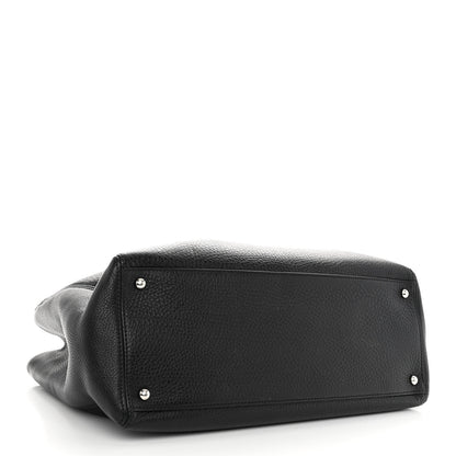 Chanel Deerskin Cerf Executive Shopper Tote Black 4 of 12