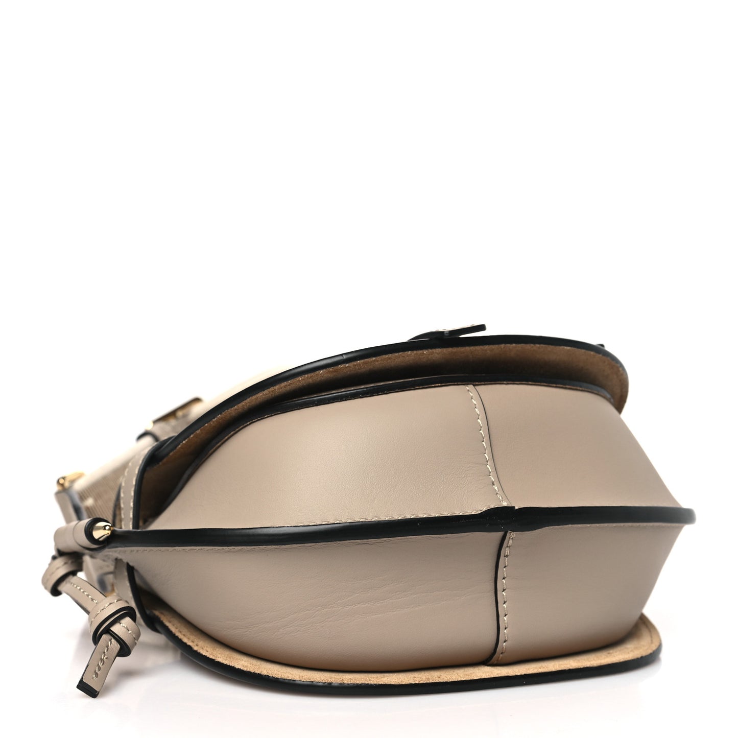 Calfskin Jacquard Mini Gate Dual Bag Sand