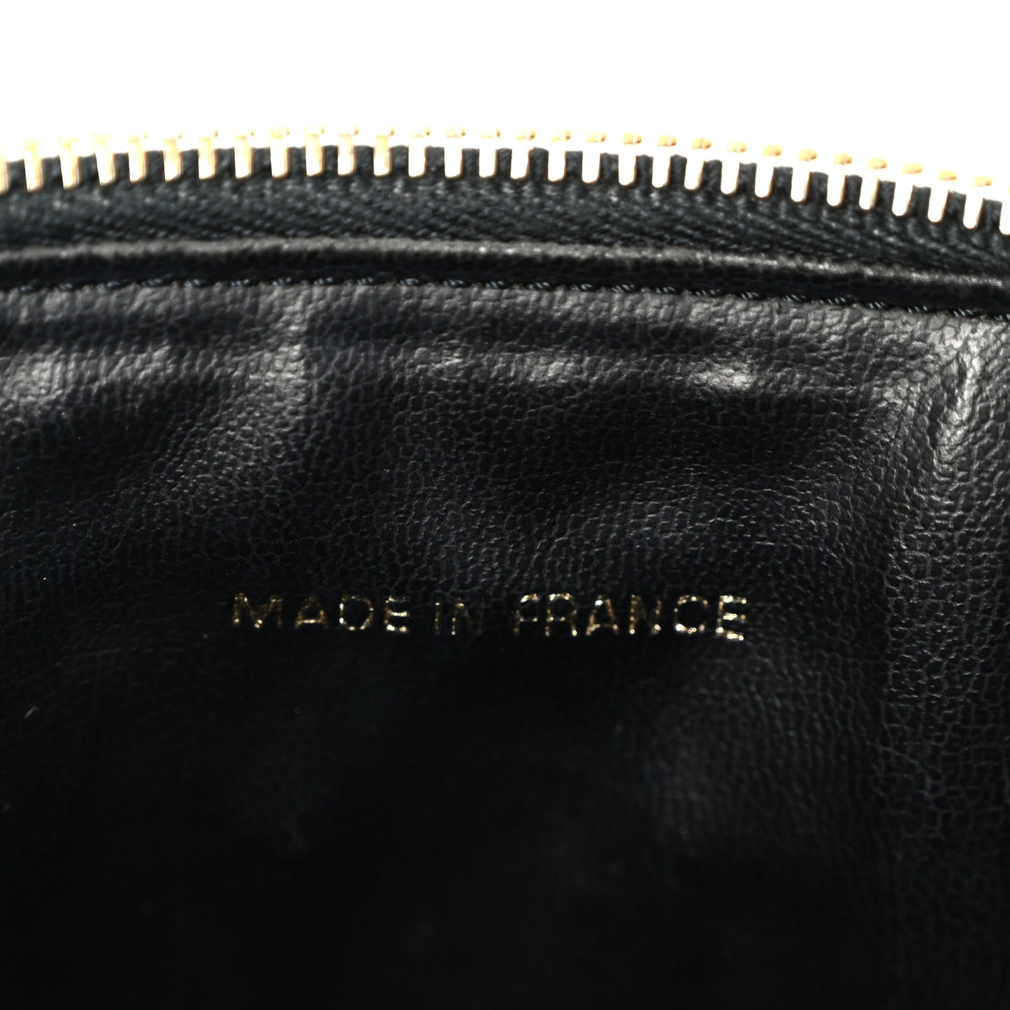 Patent Timeless Vanity Cosmetic Case Black