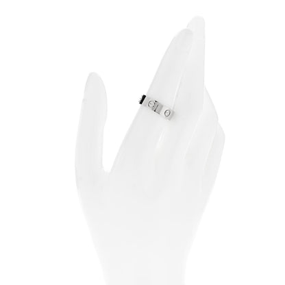Cartier 18K White Gold 5.5mm LOVE Ring 54 7 2 of 5