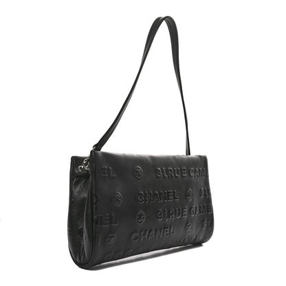 Chanel Lambskin Rue Cambon Wristlet Black 3 of 11