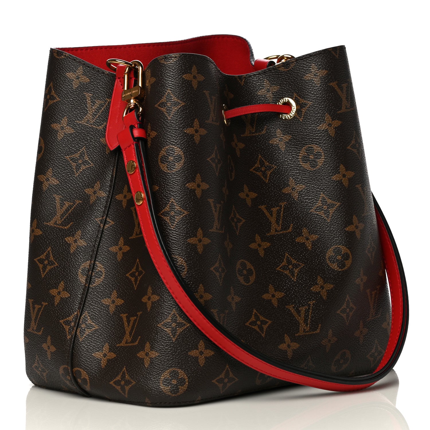 Louis Vuitton Monogram Neonoe MM Coquelicot 3 of 11